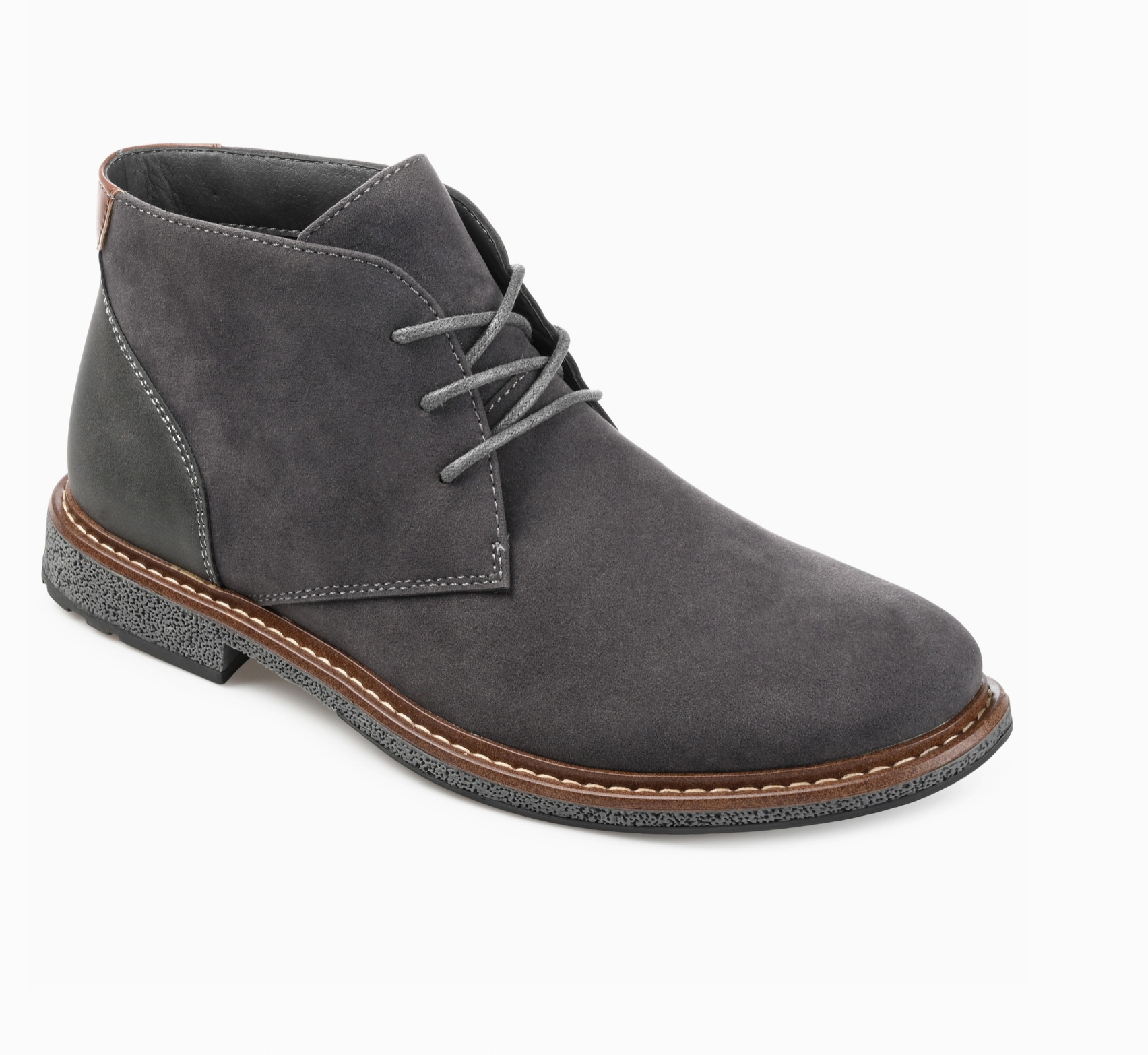 Vance Co. Orson Chukka Boot-Grey | MINERS + MONROE display picture 3