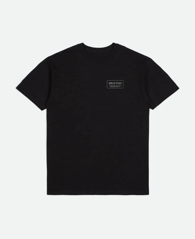 Brixton Custom Quality Crew Tee Black